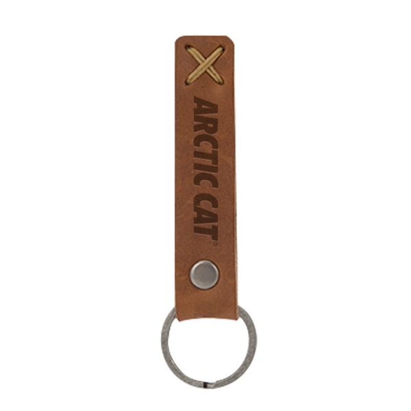 BAILEY Leather Riveted Keychain - Image 40