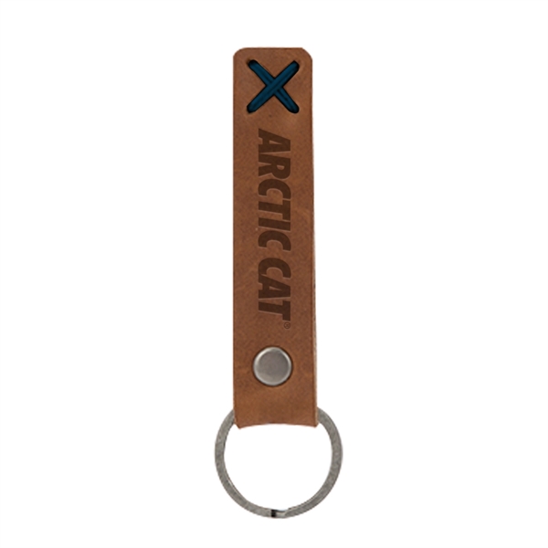 BAILEY Leather Riveted Keychain - Image 41