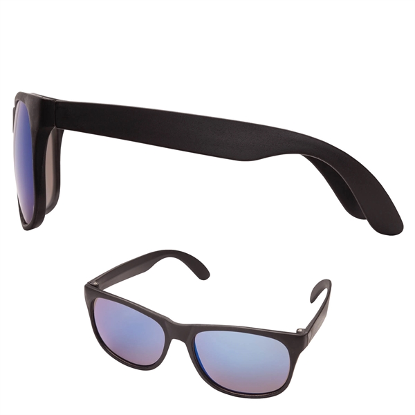 Sharp Mirrored Sunglasses - Image 2