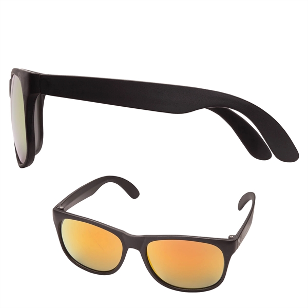 Sharp Mirrored Sunglasses - Image 3