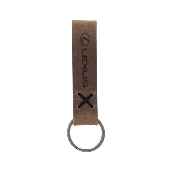 SADDLER Leather Loop Keychain - Image 13