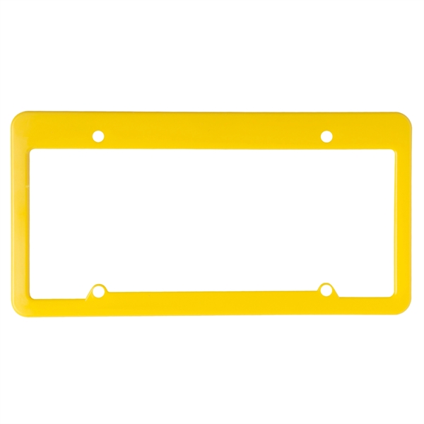 License Plate Frame (4 Holes - Straight Top) - Image 6