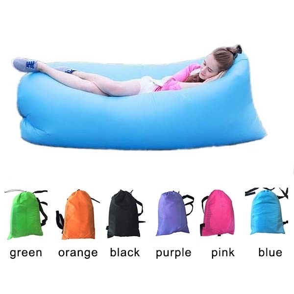 Promotional Portable Inflatable Lounger Air Beach Sofa - Image 1