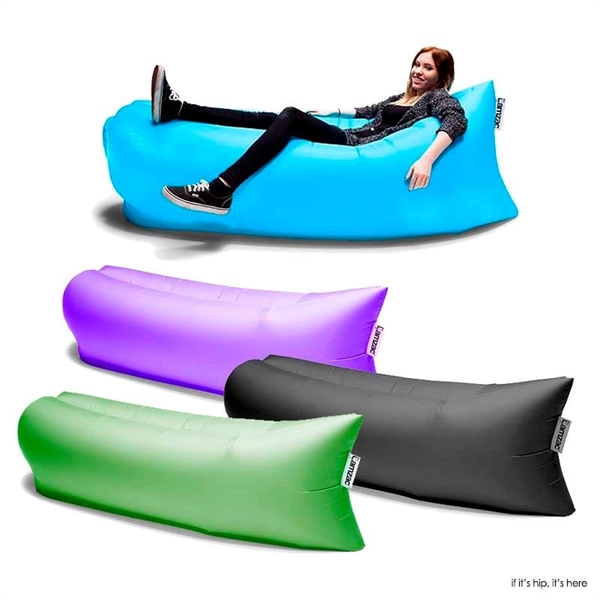 Promotional Portable Inflatable Lounger Air Beach Sofa - Image 3
