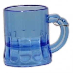 2 oz. Blue Beer Mug Medallion with J-Hook