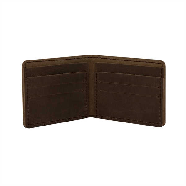 VULCAN Leather Bi-fold Wallet - Image 5