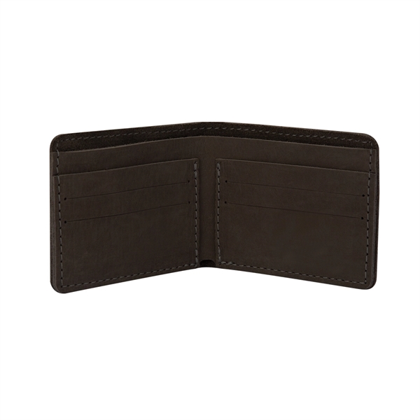 VULCAN Leather Bi-fold Wallet - Image 7