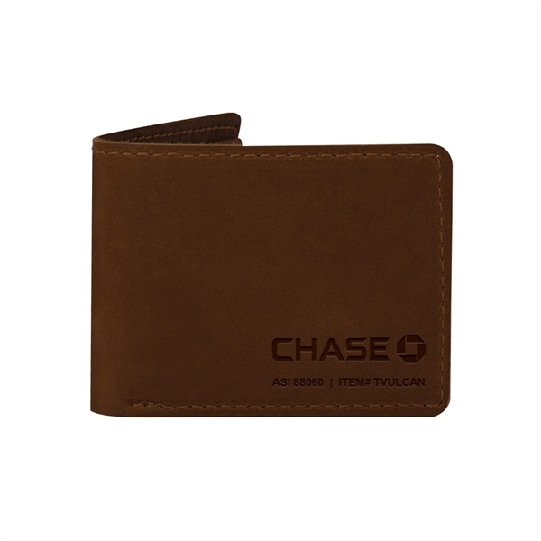VULCAN Leather Bi-fold Wallet - Image 8