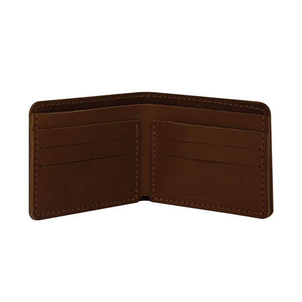 VULCAN Leather Bi-fold Wallet - Image 9