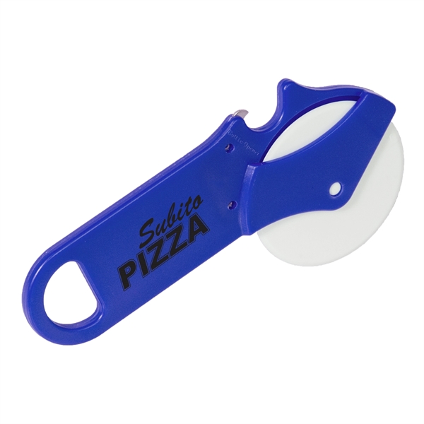 PIZZA CUTTER WITH BOTTLE OPENER - Image 2