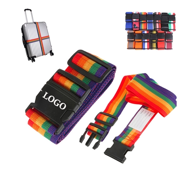 Rainbow Luggage Strap - Image 1
