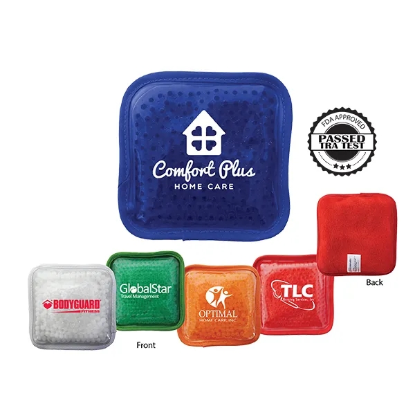 Plush Square Gel Bead Hot/Cold Pack - Image 12