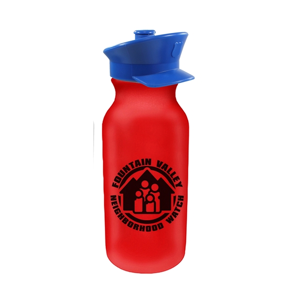 20 oz. Value Cycle Bottle with Police Hat Push 'n Pull Cap - Image 10