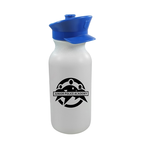 20 oz. Value Cycle Bottle with Police Hat Push 'n Pull Cap - Image 11