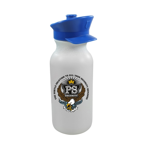 20 oz. Value Cycle Bottle with Police Hat Push 'n Pull Cap, - Image 2
