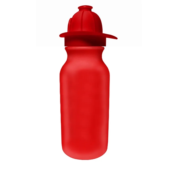 20 oz. Value Cycle Bottle with Fireman Helmet Push'n Pull Ca - Image 8