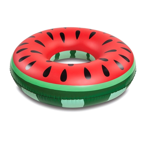 Watermelon Lounger Floating Raft Swimming Ring - Image 2