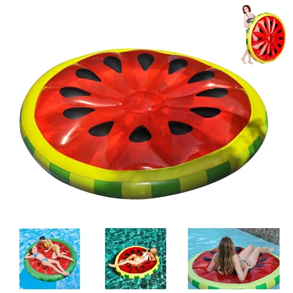 Inflatable Watermelon Slice Float - Image 1