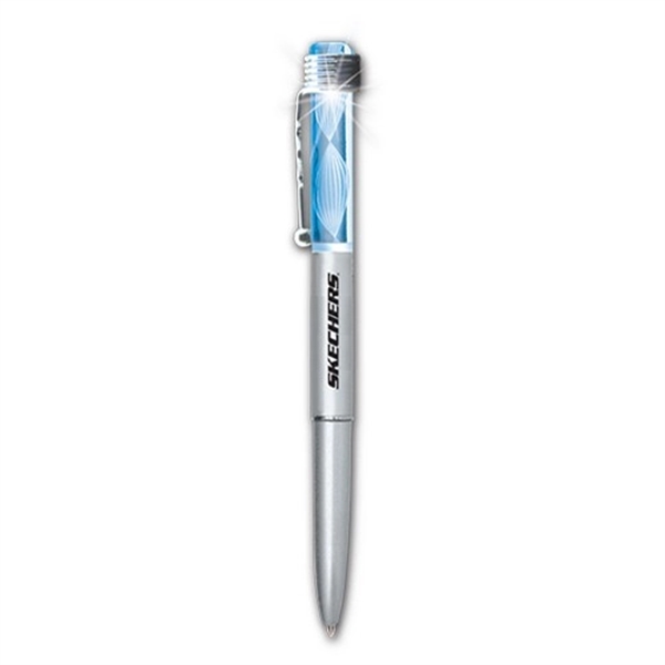 LED Lighted Logo Pen with Multicolor or Blue Lights - Image 4