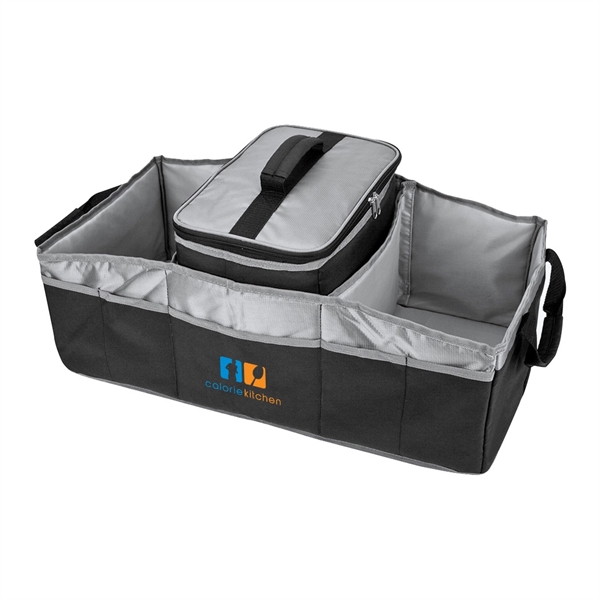 Trunk Organizer with Removable Cooler Bag - Image 3