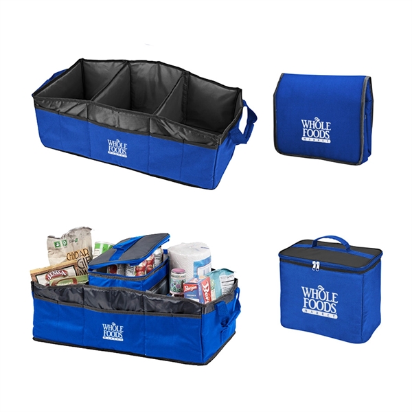 Trunk Organizer with Removable Cooler Bag - Image 5