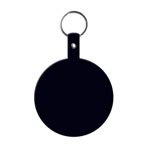 Large Circle Flexible Key Tag