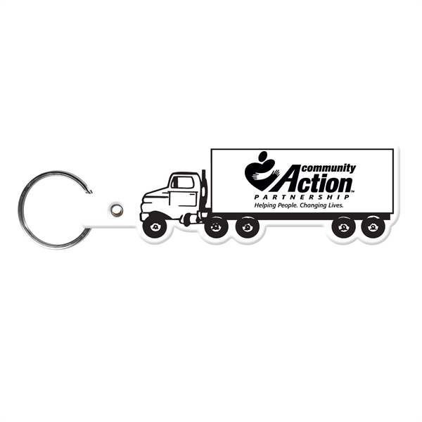 Truck Flexible Key Tag - Image 1