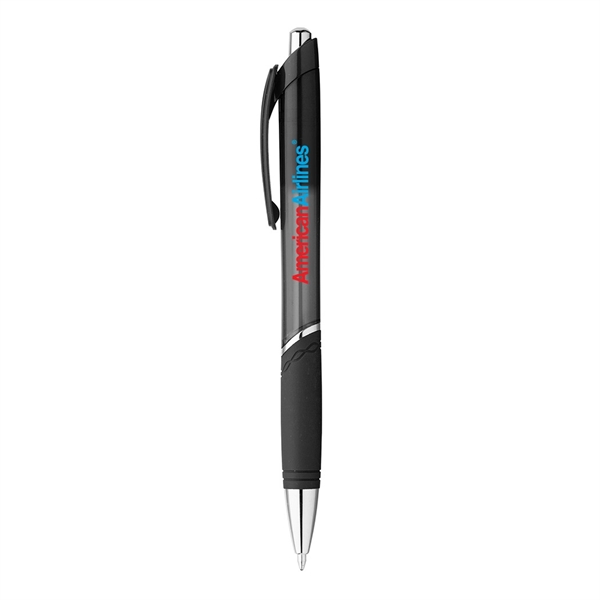Plastic Click Action Blue Ink Ballpoint Pen - Image 3