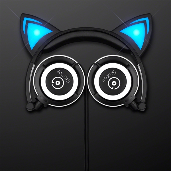 LED Cat Ears Headphones - Image 2