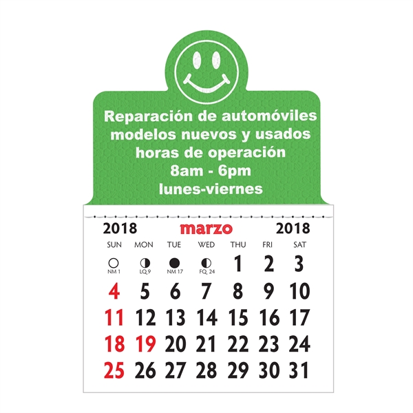 Designer Shaped Spanish Calendar - Image 17