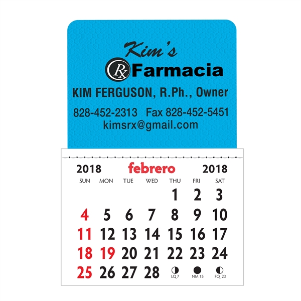 Designer Shaped Spanish Calendar - Image 18