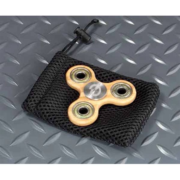 Executive Bamboo Fidget Spinner with Storage Case - Image 2