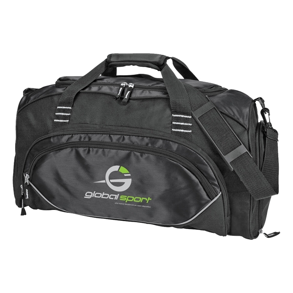 Deluxe Sports Duffel with Shoe Storage - Image 3