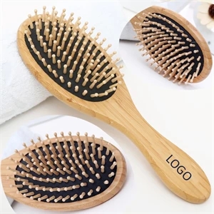 Natural Bamboo Spa Massage Hair Comb