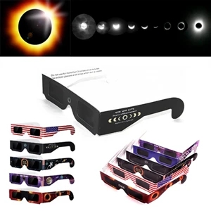 Black Paper Solar Eclipse Glasses
