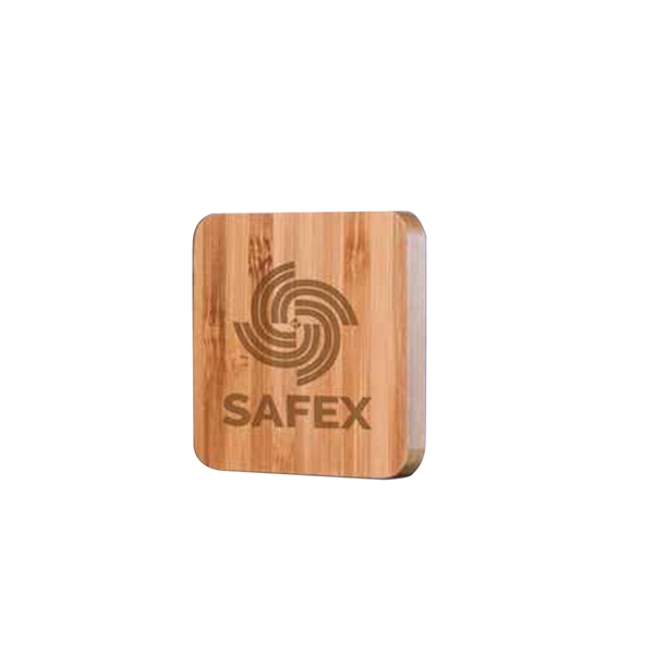 Lux ECO Bamboo Square Magnet - Image 1