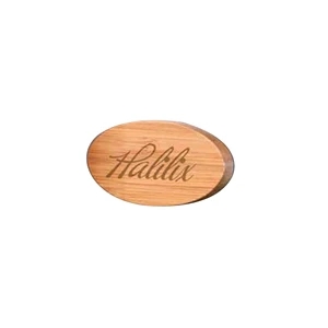 Lux ECO Bamboo Oval Magnet