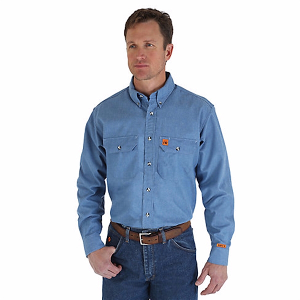 Wrangler Riggs Workwear FR Flame Resistant Work Shirt