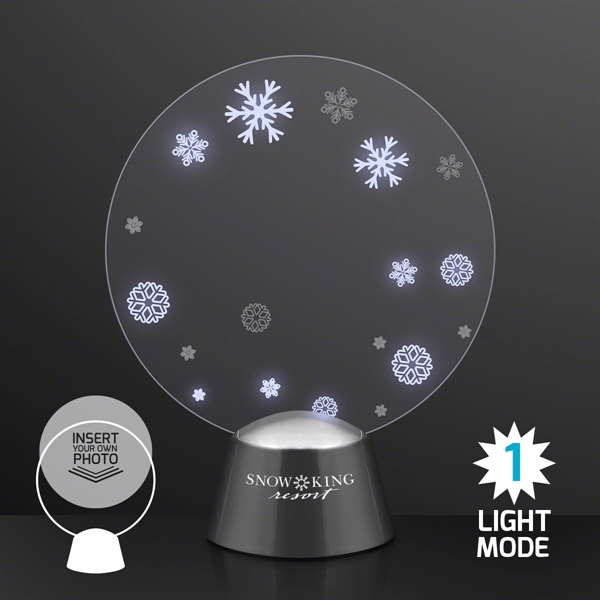 Animated LED Snowflakes Picture Frame - Image 2