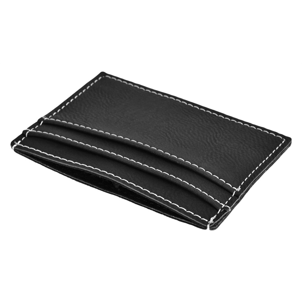 3 Card Wallet with Money Clip - Image 2