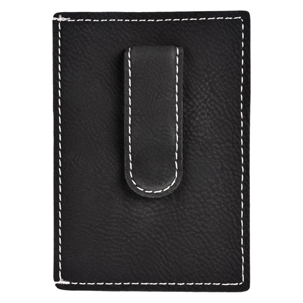 3 Card Wallet with Money Clip - Image 4