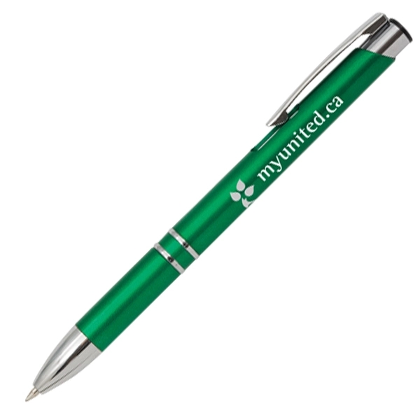 Caloundra Metallic Plastic Pen - Image 1