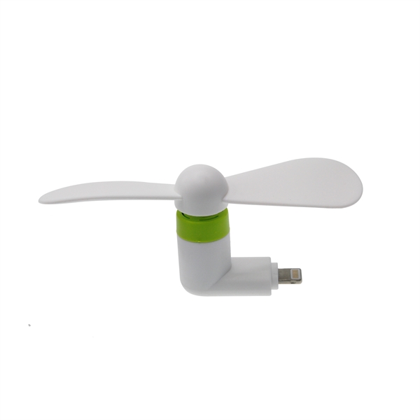 Mini USB Fan Dual with Lightning and Micro USB - Image 12