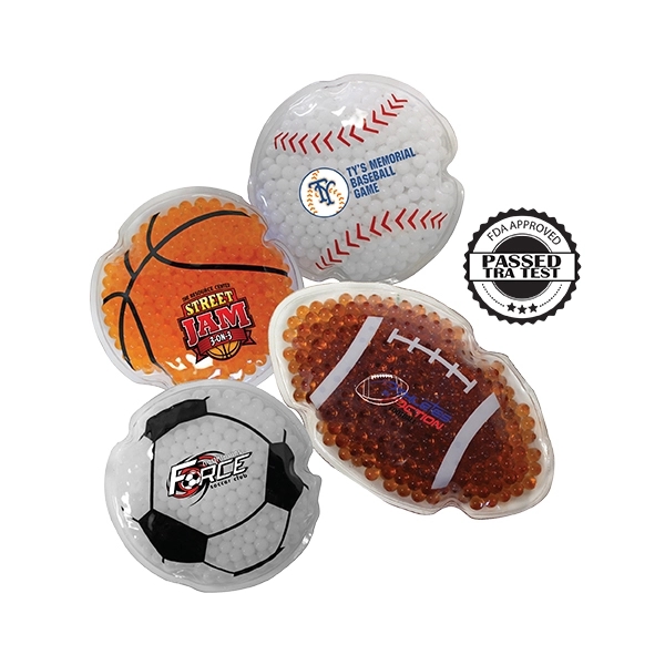 Sport Gel Bead Hot/Cold Pack, Full Color Digital - Image 1
