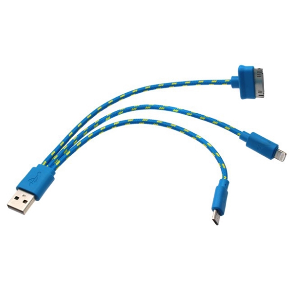 Trio USB Charging Cable for iPhone - Image 6
