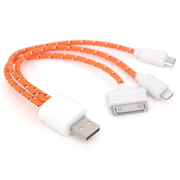 Trio USB Charging Cable for iPhone - Image 11
