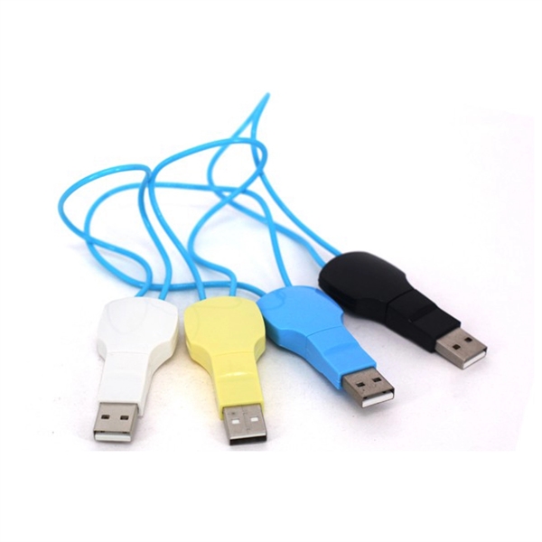 Key-style iPhone 5 or Android cable - Image 1