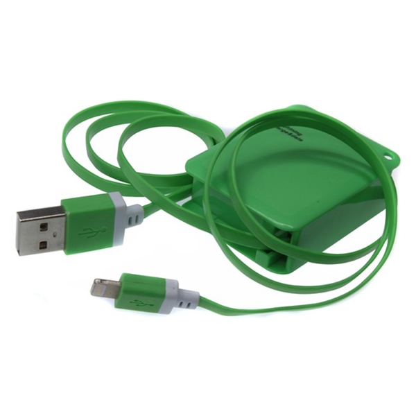 Retractable Micro USB and Lightning Cable - Image 6