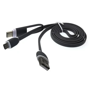 Android and Type-C 2-in-1 USB charging cable.