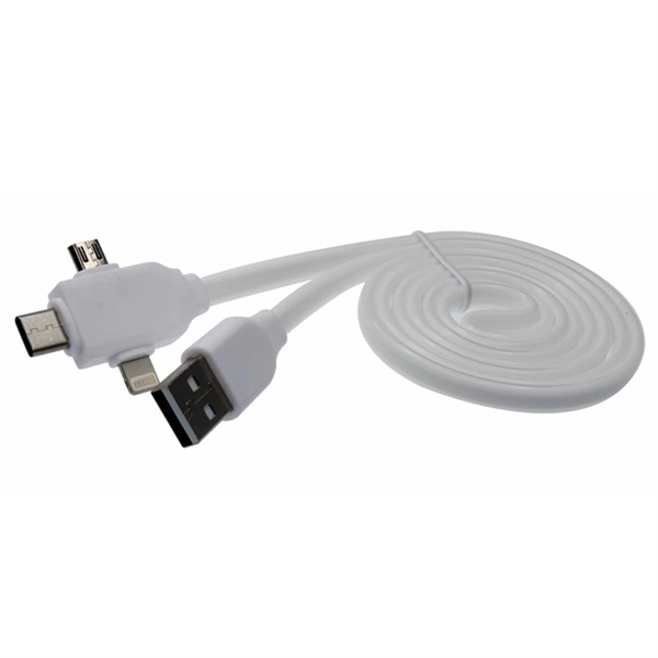 iPhone 4, 5, 6, 6S, Android and Type-C 4 in one cable - Image 2